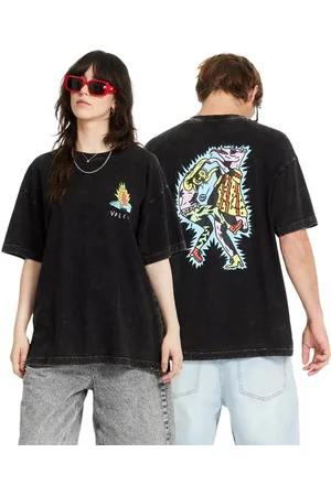 Volcom Pánské tričko Fa Bob Mollema 1 Lse Sst Light Acid Black