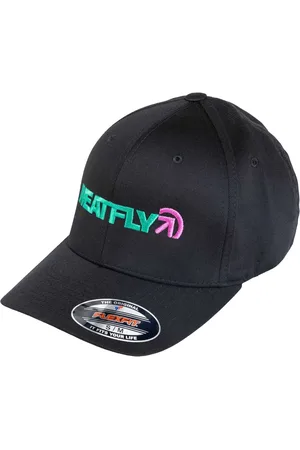 MEATFLY Kšiltovka Zedd Flexfit Turquoise / Black