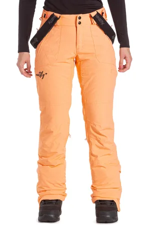 MEATFLY Snowboardové kalhoty Foxy C - Papaya