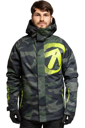 MEATFLY Pánská SNB & SKI bunda Bang Premium Rampage Camo