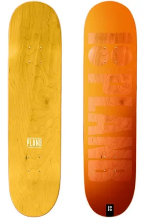 Plan B Skateboardová deska OG Grain Orange 8,375"