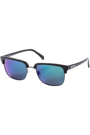 MEATFLY Sluneční polarizační brýle Elegia Black Glossy Green