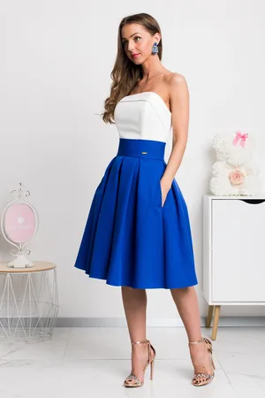 Mia Dresses áčková krátká sukně