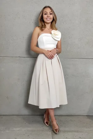 Mia Dresses áčková midi sukně