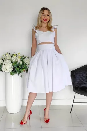Mia Dresses áčková krátká sukně