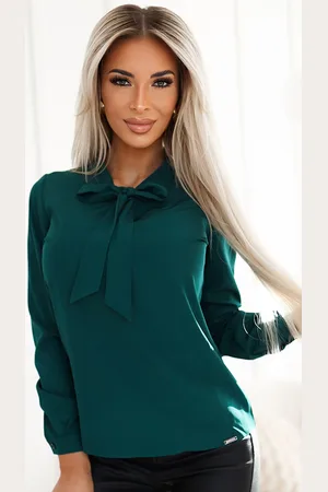Mia Dresses Smaragdová halenka