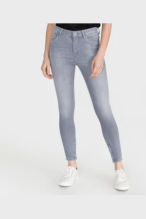 Pepe Jeans Dámské šedé džíny Cher High