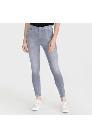 Pepe Jeans Dámské šedé džíny Cher High