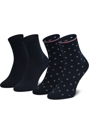 Tommy Hilfiger Dámské tmavě modré ponožky 2 pack