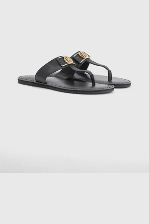 Tommy Hilfiger Dámské černé žabky
