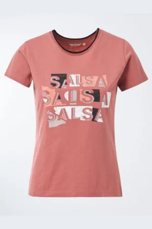 Salsa Dámské tričko s ozdobnými kamínky