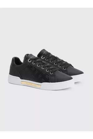 Tommy Hilfiger Dámské černé tenisky Embossed