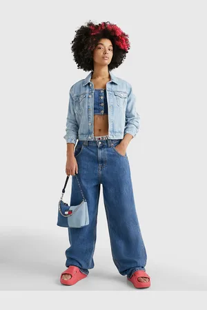Tommy Hilfiger Dámská světle džínová bunda IZZIE