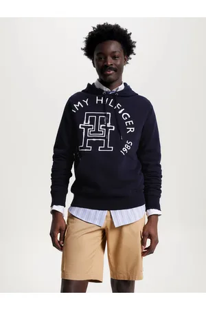 Tommy Hilfiger Pánská tmavě mikina Monogram roundel