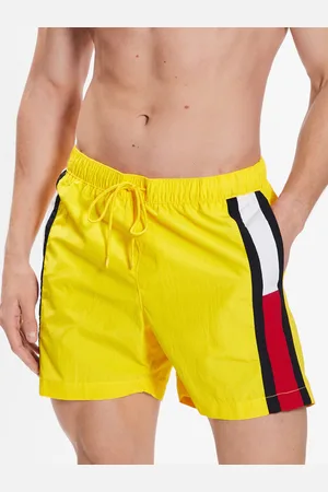 Tommy Hilfiger Pánské žluté plavky