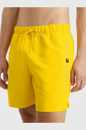 Tommy Hilfiger Pánské žluté plavky