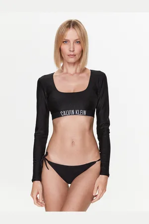 Calvin Klein Dámský černý plavkový top