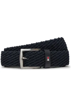 Tommy Hilfiger Pánský tmavě modrý pásek