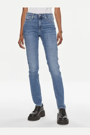 Calvin Klein Dámské modré džíny