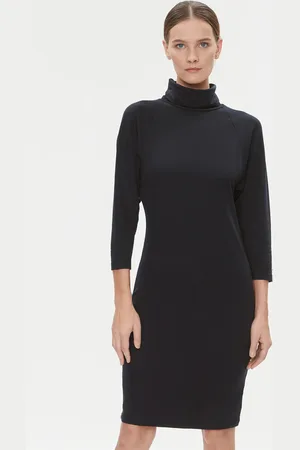 Tommy Hilfiger Dámské tmavě modré úpletové šaty