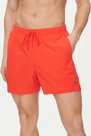 Tommy Hilfiger Pánské červené plavky