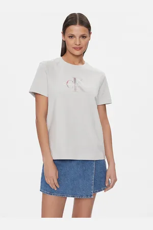 Calvin Klein Dámské šedé tričko