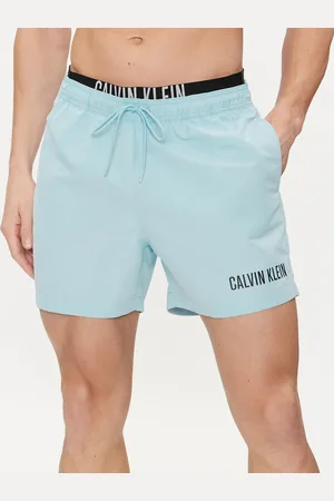 Calvin Klein Pánské světle modré plavky