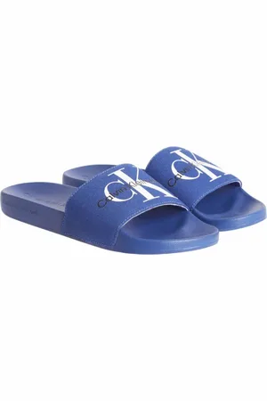 Calvin Klein Pánské modré pantofle