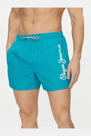 Pepe Jeans Pánské tyrkysové plavky