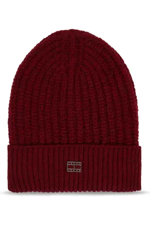 Tommy Hilfiger Dámská vínová čepice
