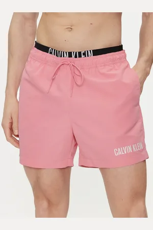 Calvin Klein Pánské růžové plavky