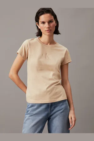 Calvin Klein Dámské béžové tričko