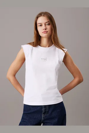 Calvin Klein Dámské bílé tričko