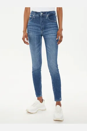 Calvin Klein Dámské modré džíny