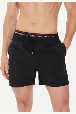 Tommy Hilfiger Pánské černé plavky