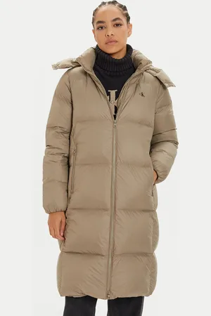 Calvin Klein Dámská zelenohnědá bunda