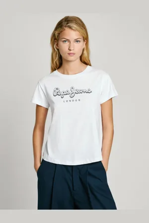 Pepe Jeans Dámské bílé tričko Gaia