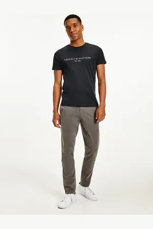 Tommy Hilfiger Pánské černé tričko