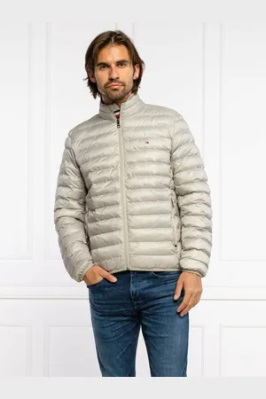 Tommy Hilfiger Pánská smetanová bunda Packable
