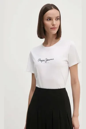 Pepe Jeans Dámské bílé tričko