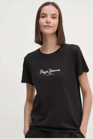 Pepe Jeans Dámské černé tričko