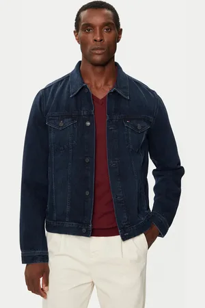 Tommy Hilfiger Pánská tmavě džínová bunda