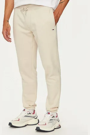 Tommy Hilfiger Pánské smetanové tepláky