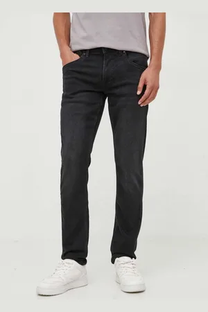 Pepe Jeans Pánské černé džíny Track