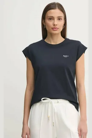 Pepe Jeans Dámské modré tričko Blooma