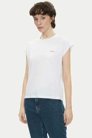 Pepe Jeans Dámské bílé tričko Blooma