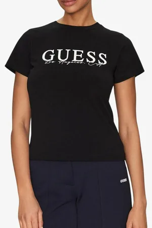 Guess Dámské černé tričko