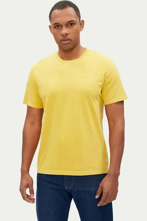 Pepe Jeans Pánské žluté tričko