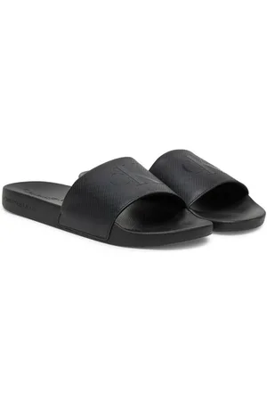 Calvin Klein Pánské černé pantofle