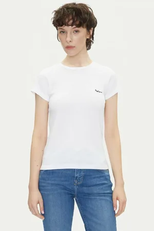 Pepe Jeans Dámské bílé tričko Merida